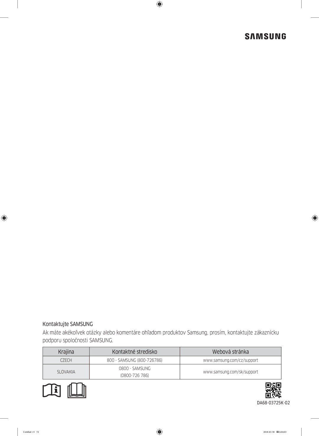 Samsung RS67N8211S9/EF, RS66N8101S9/EF, RS68N8231S9/EF, RS66N8100SL/EF, RS67N8211WW/EF, RS67N8211B1/EF manual DA68-03725K-02 