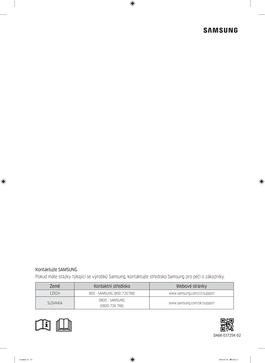 Samsung RS67N8211S9/EF, RS66N8101S9/EF, RS68N8231S9/EF, RS66N8100SL/EF, RS67N8211WW/EF, RS67N8211B1/EF manual DA68-03725K-02 