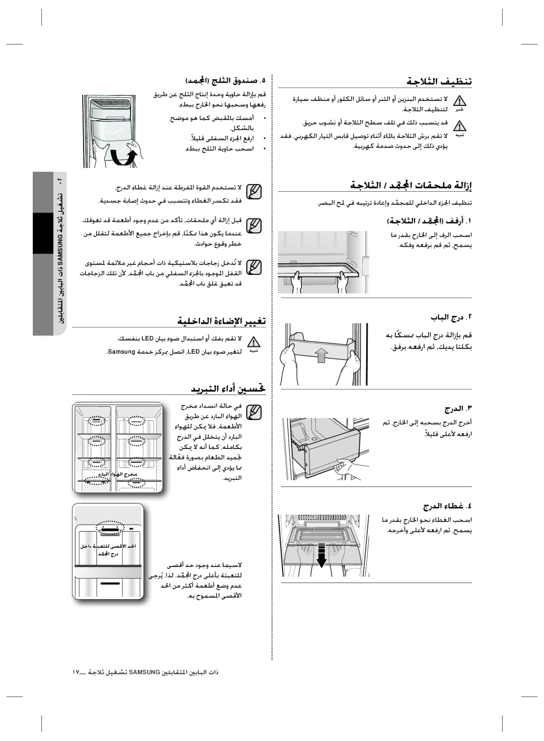 Samsung RS727CQRASL/SG manual ǀűǾƅŽȚ / ǋƵƣȚ ȝƾƲƇƴž ǀŽȚȥȘ, ǀűǾƅŽȚ / ǋƵƣȚ ǗźȤȖ .Ȉ, ȚƾƃŽȚ ȟȤȢ .ȉ, Ȟȥǌžț .Ȋ, ȞȤǋŽȚ ȔƾƭŹ .ȋ 