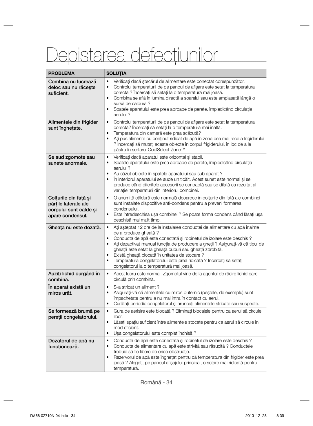 Samsung RS7577THCSP/EF manual Sursă de căldură ?, Aerului ?, Alimentele din frigider, Păstra în sertarul CoolSelect Zone 