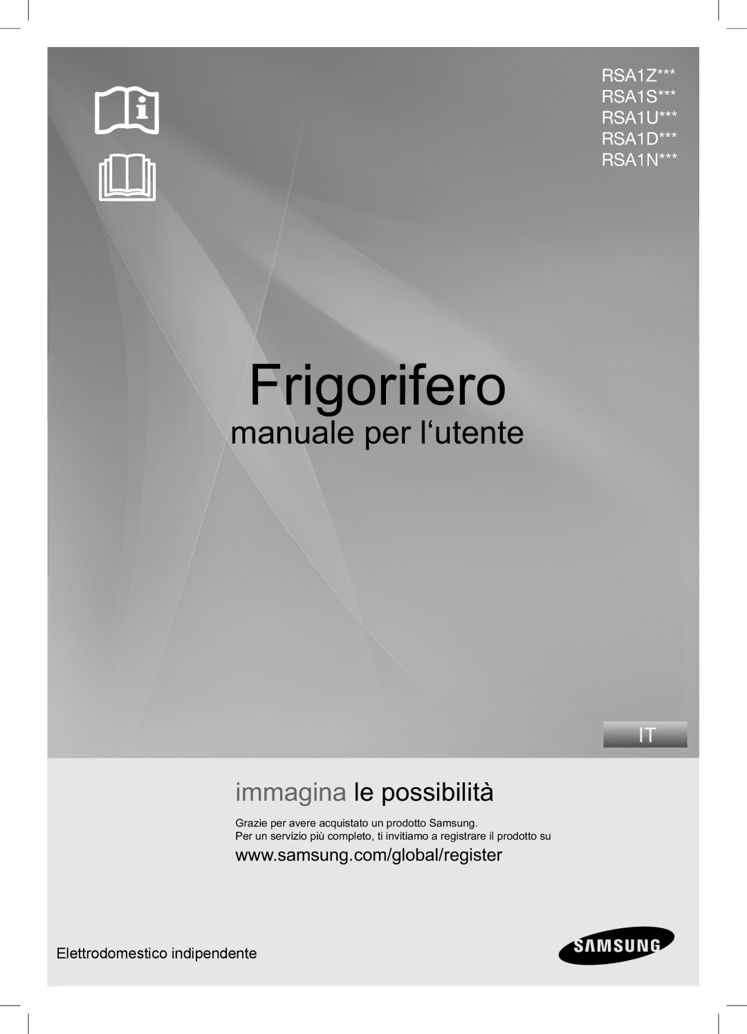 Samsung RSA1UTTS1/XES, RSA1UTTC1/XES, RSA1STTC1/XES manual Frigorifero 