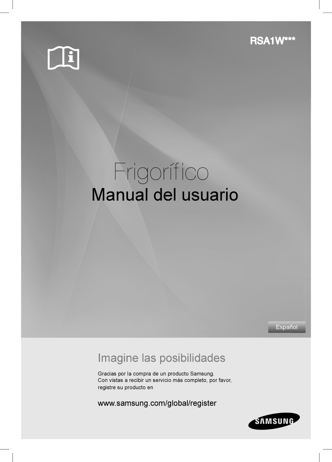 Samsung RSA1WTPE1/XES manual Frigoríﬁco 