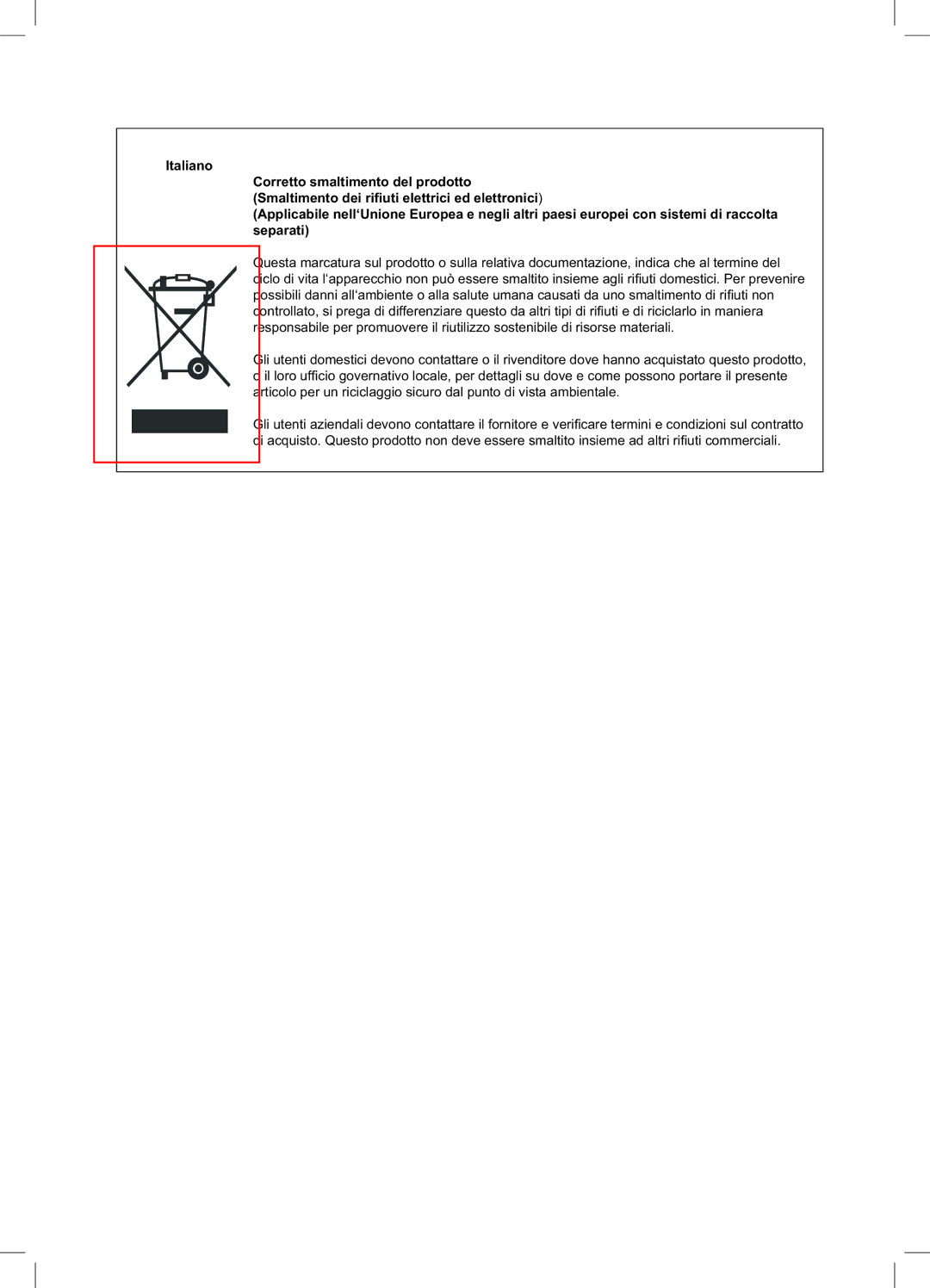 Samsung RSA1UTTS1/XES, RSA1ZTTS1/XES, RSA1STTS1/XES manual Italiano 