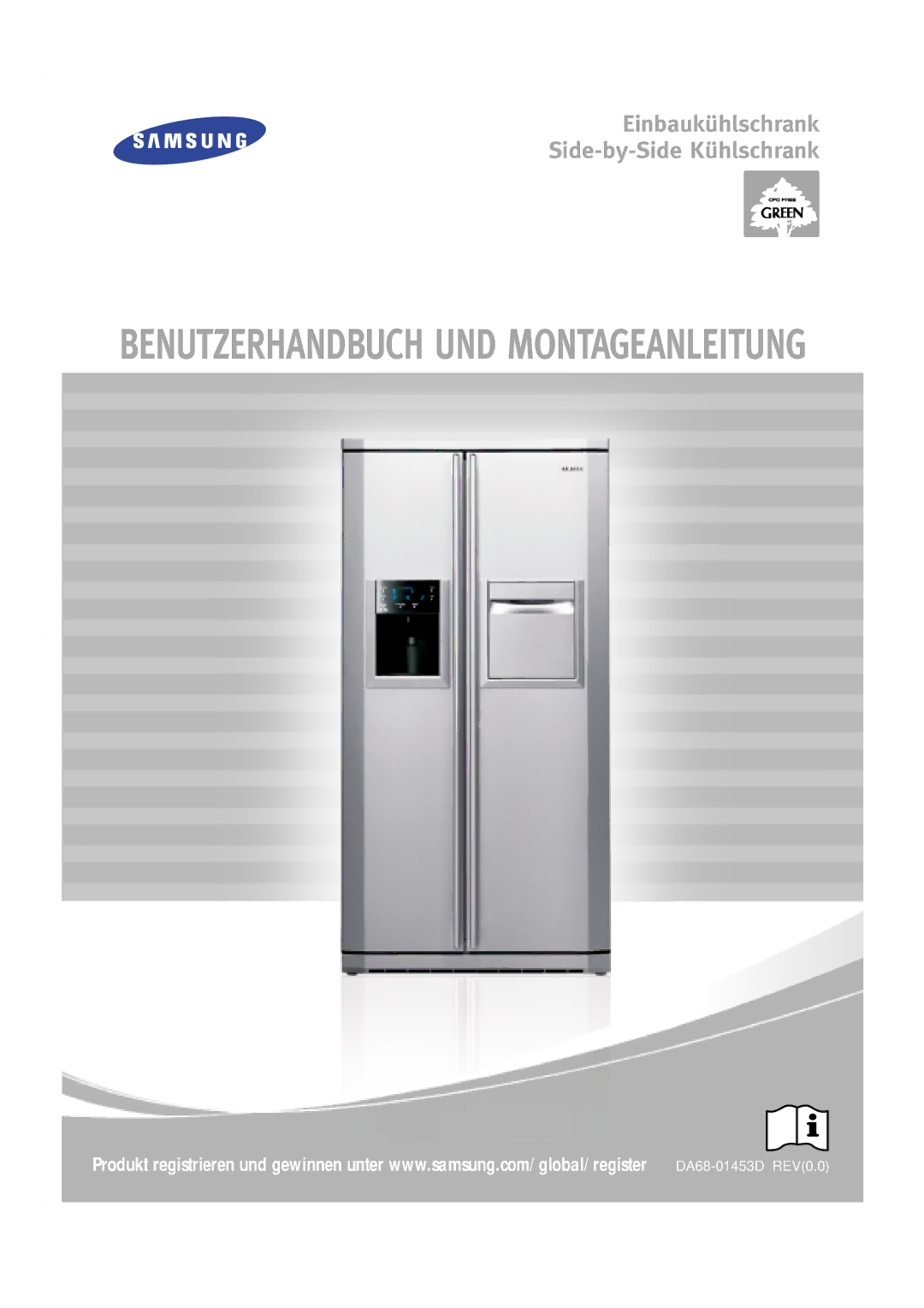 Samsung RSE8KYAS1/XEG, RSE8KPPS1/XEN, RSE8KGPS1/XEG, RSE8KPPS1/XEG manual Benutzerhandbuch UND Montageanleitung 