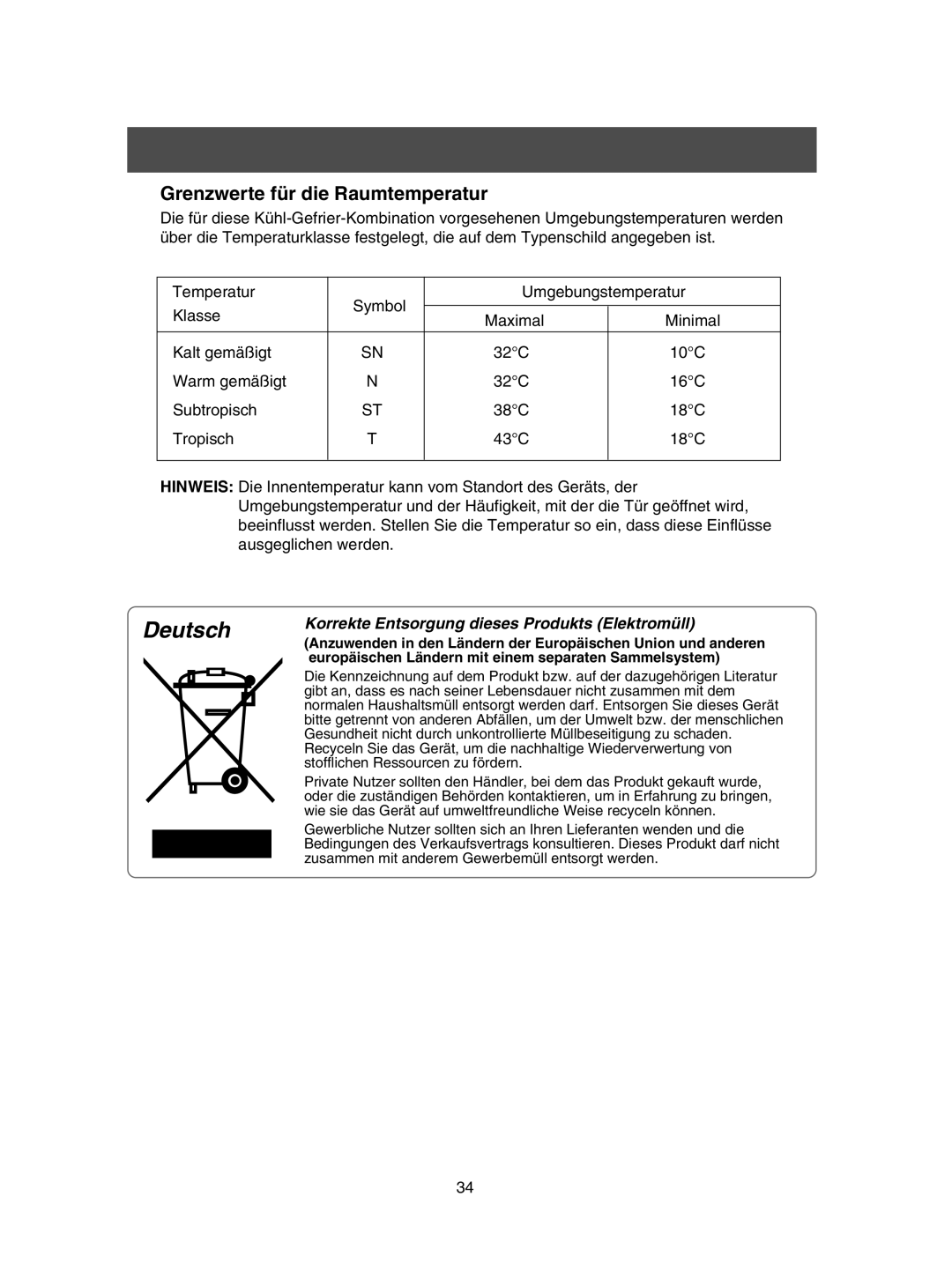 Samsung RSE8KZAS1/XEG manual Deutsch 