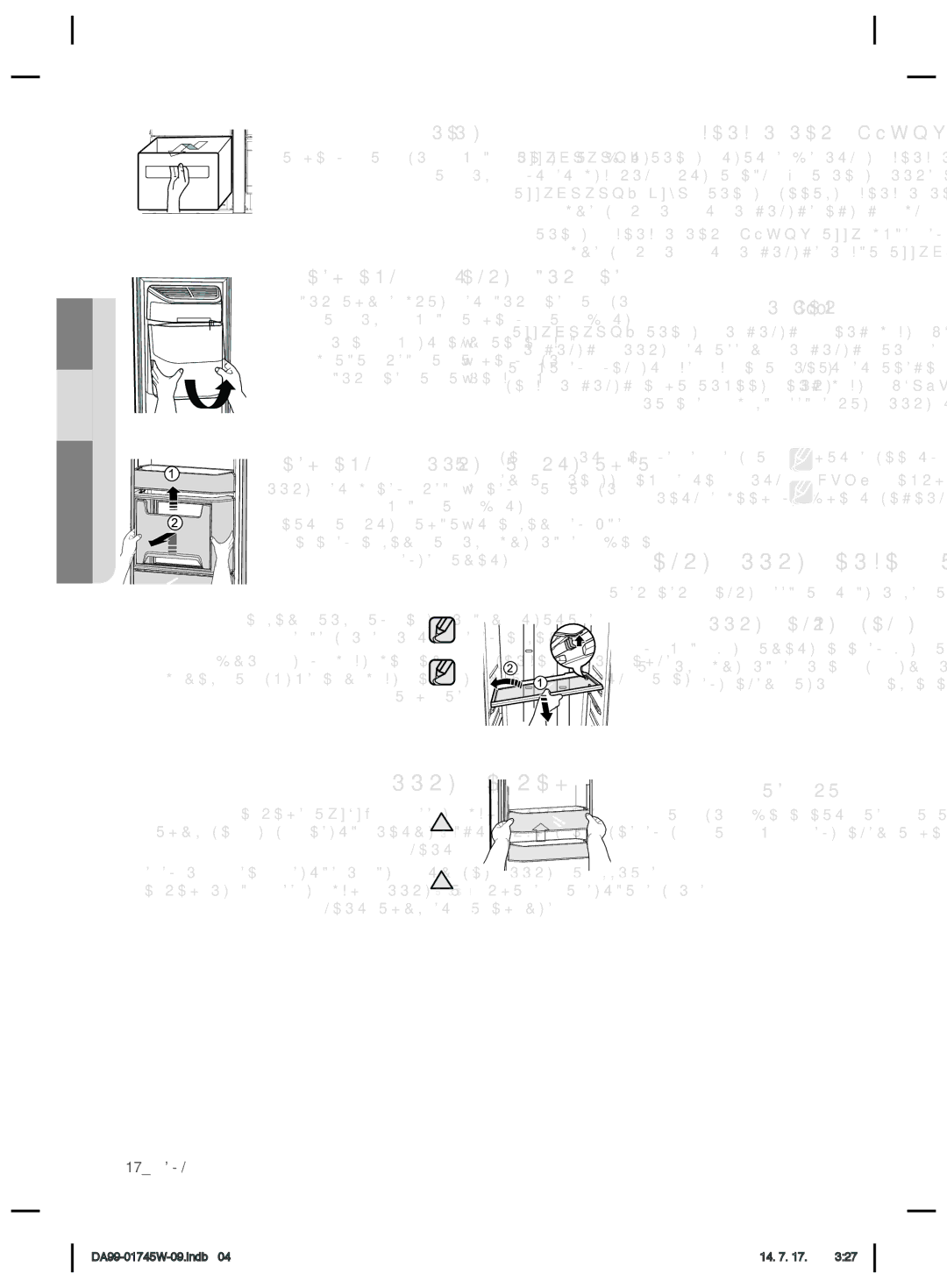 Samsung RSG5FUPN1/SML manual ĲĳĲĩğĤĠĲĤī, ĚĤįĲĩğĳĳĲĩğĤĳġĤĜěĵĳĬğ 