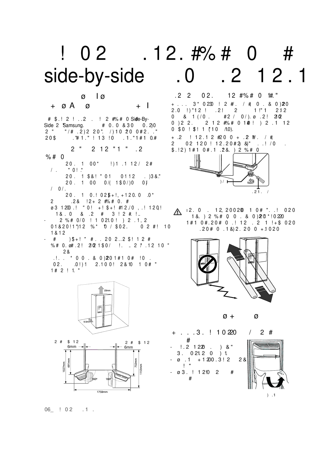 Samsung RSG5PURS1/XEO manual Προετοιμασiα Εγκατaστασησ ΤΟΥ Ψυγεiου, Επιλογή της βέλτιστης θέσης για το ψυγείο, Πάγου 