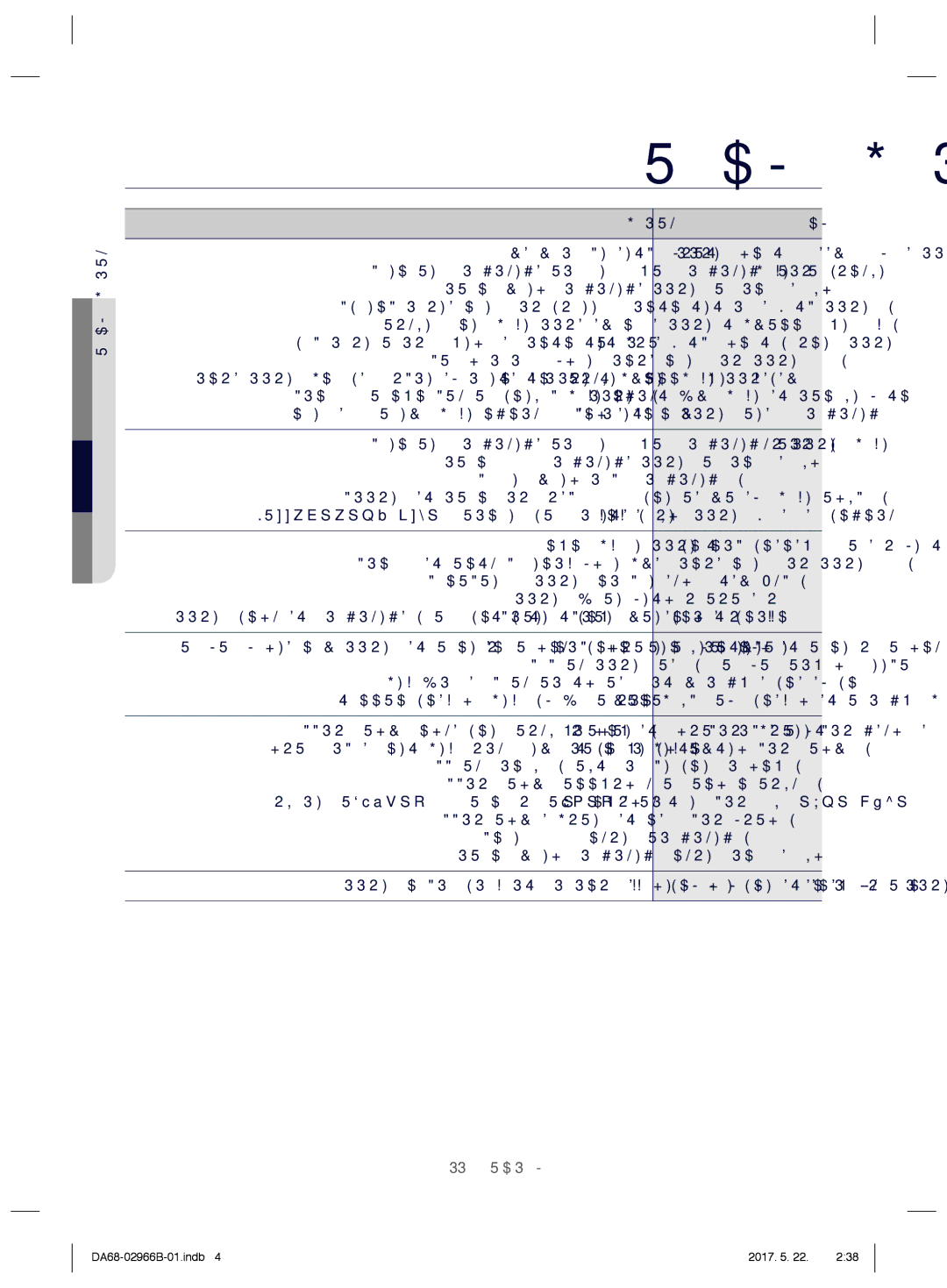 Samsung RSG5PUSL1/SML manual ĴĠĤĭĜĪĠĳĵį, ĪĠġĩğĵěĲĤįĬĩ, ěĠįĲĳĳĲĩĜĪĠġĩğ, ĵĠĜĭĵğĵĳıĠīĠĠĩĩĢĵğ 