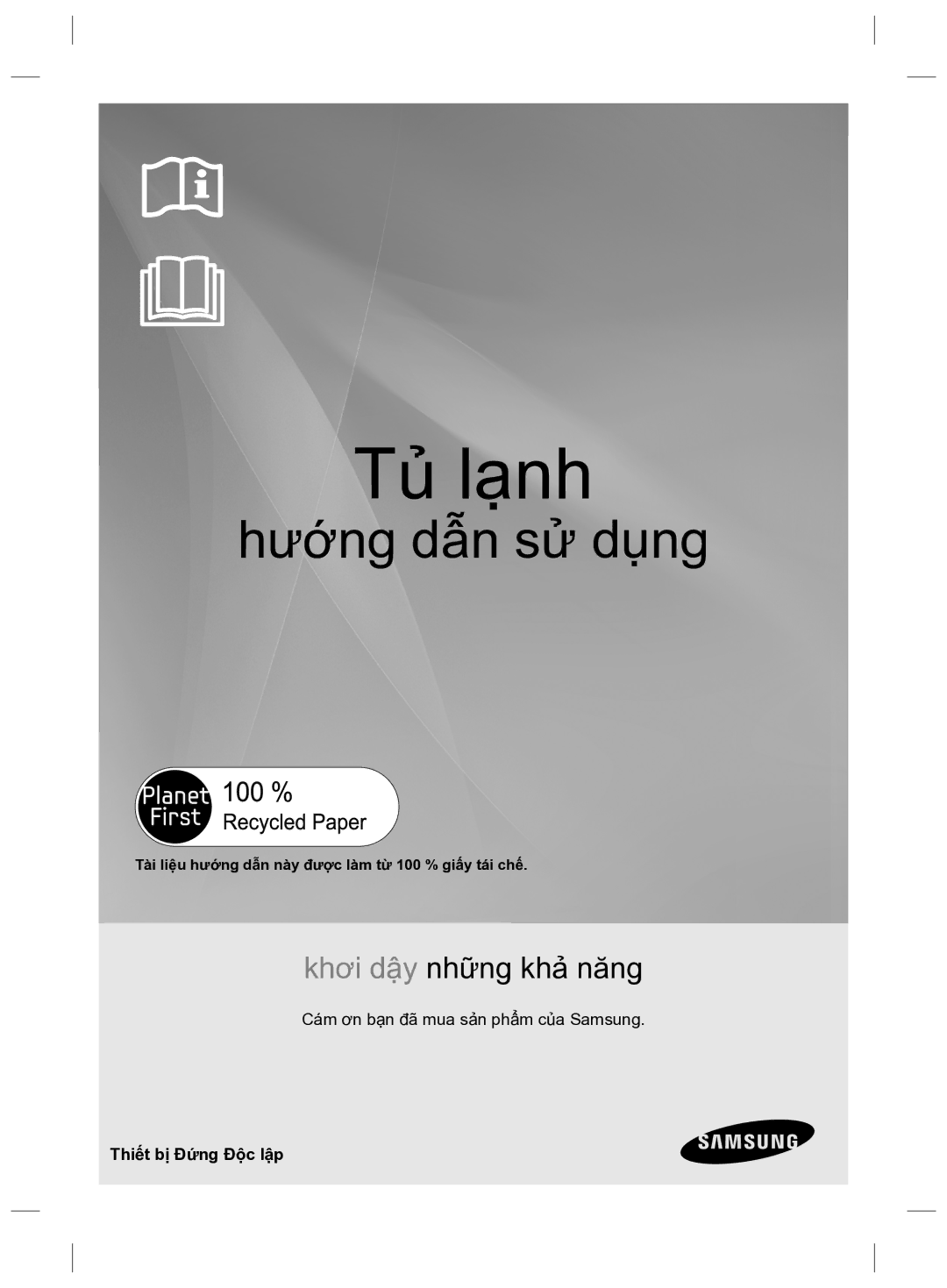 Samsung RSH5ZLMR1/XSV manual Tủ lạnh 