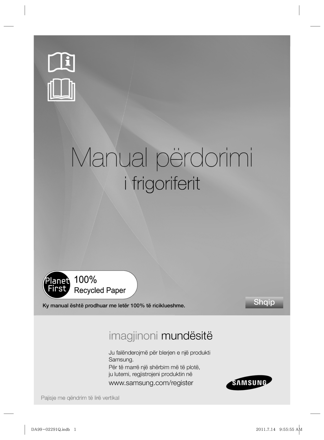 Samsung RSH7UNBP1/XEO manual Manual përdorimi 