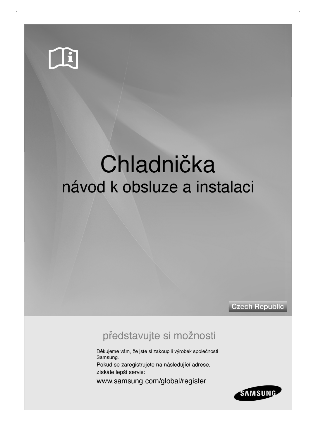 Samsung RSJ1KERS1/XAG, RSJ1KERS1/XEH manual Chladnička 