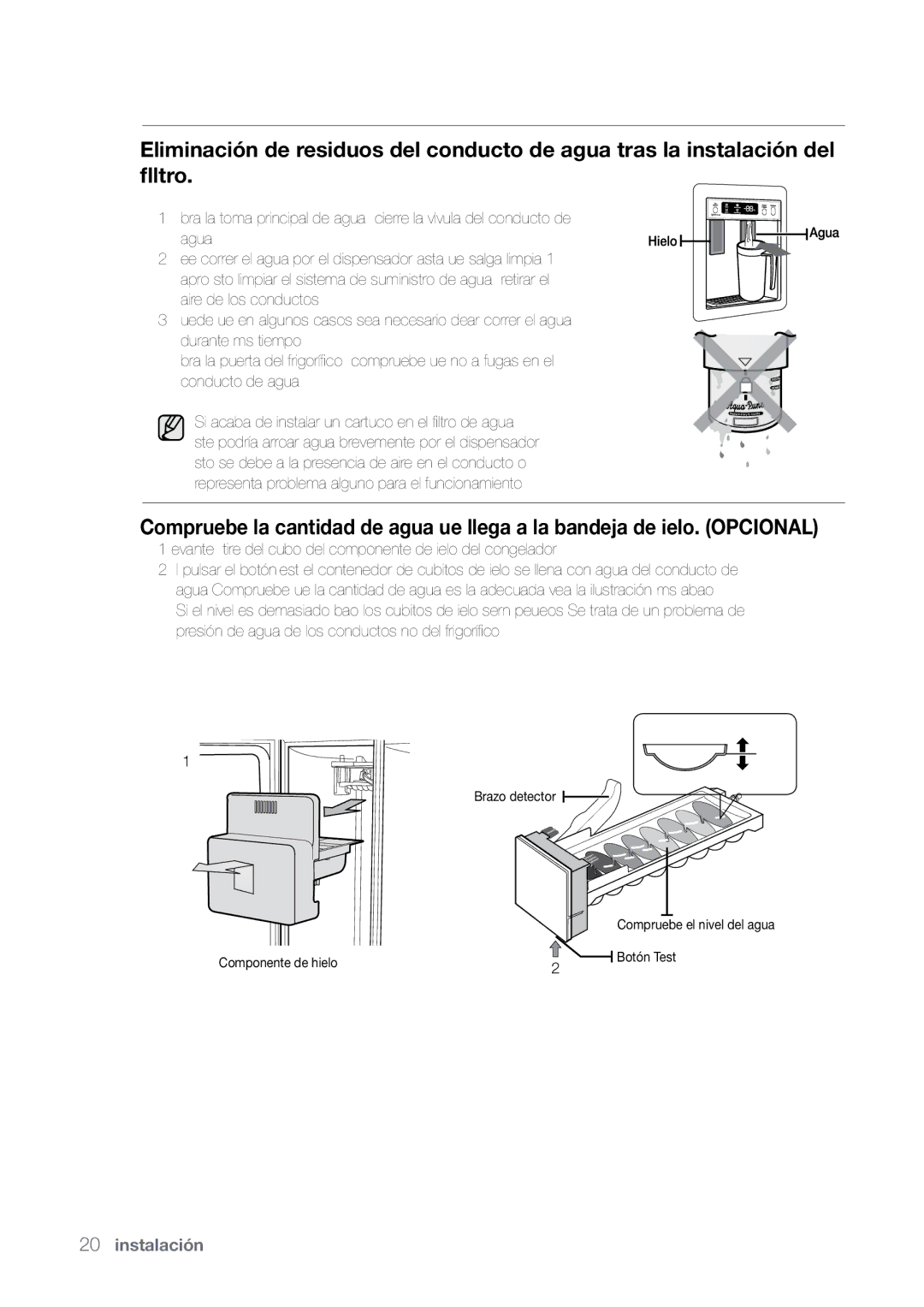 Samsung RSJ1KURS1/XES, RSJ1KURS1/XEP, RSJ1KSSV1/XES, RSJ1KERS1/XEH, RSJ1KERS1/XES manual Instalación 