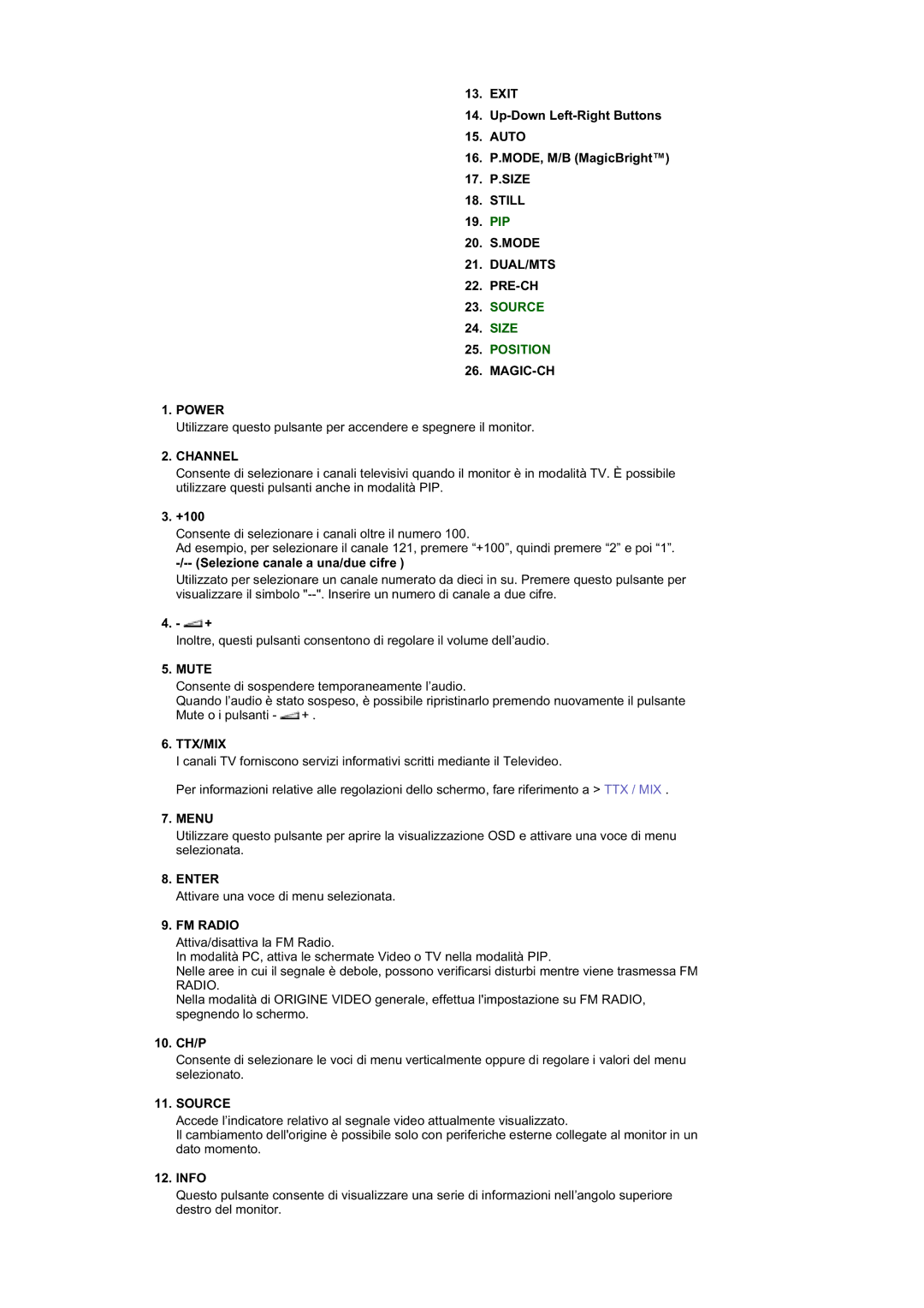 Samsung RT19FSSS/EDC manual Still, Dual/Mts, MAGIC-CH Power, Mute 