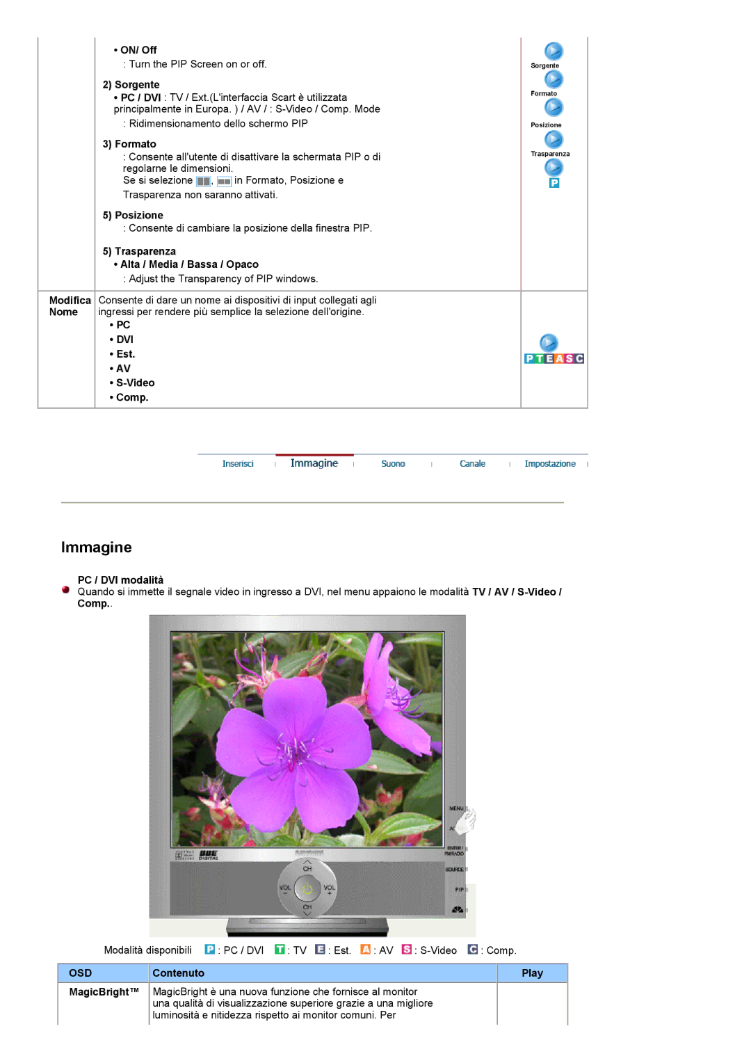 Samsung RT19FSSS/EDC manual Dvi, Osd 