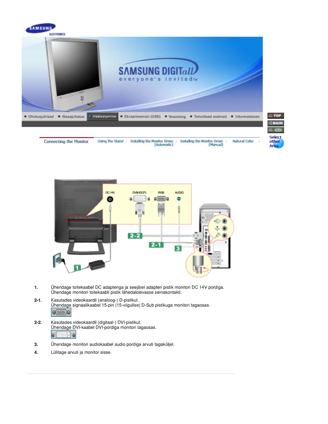 Samsung RT19FSSS/EDC manual 