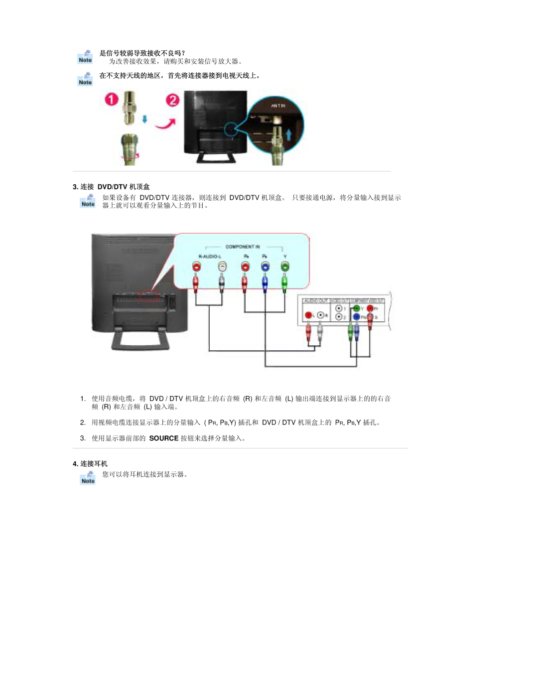 Samsung RT19FSSS/EDC manual Dvd/Dtv 