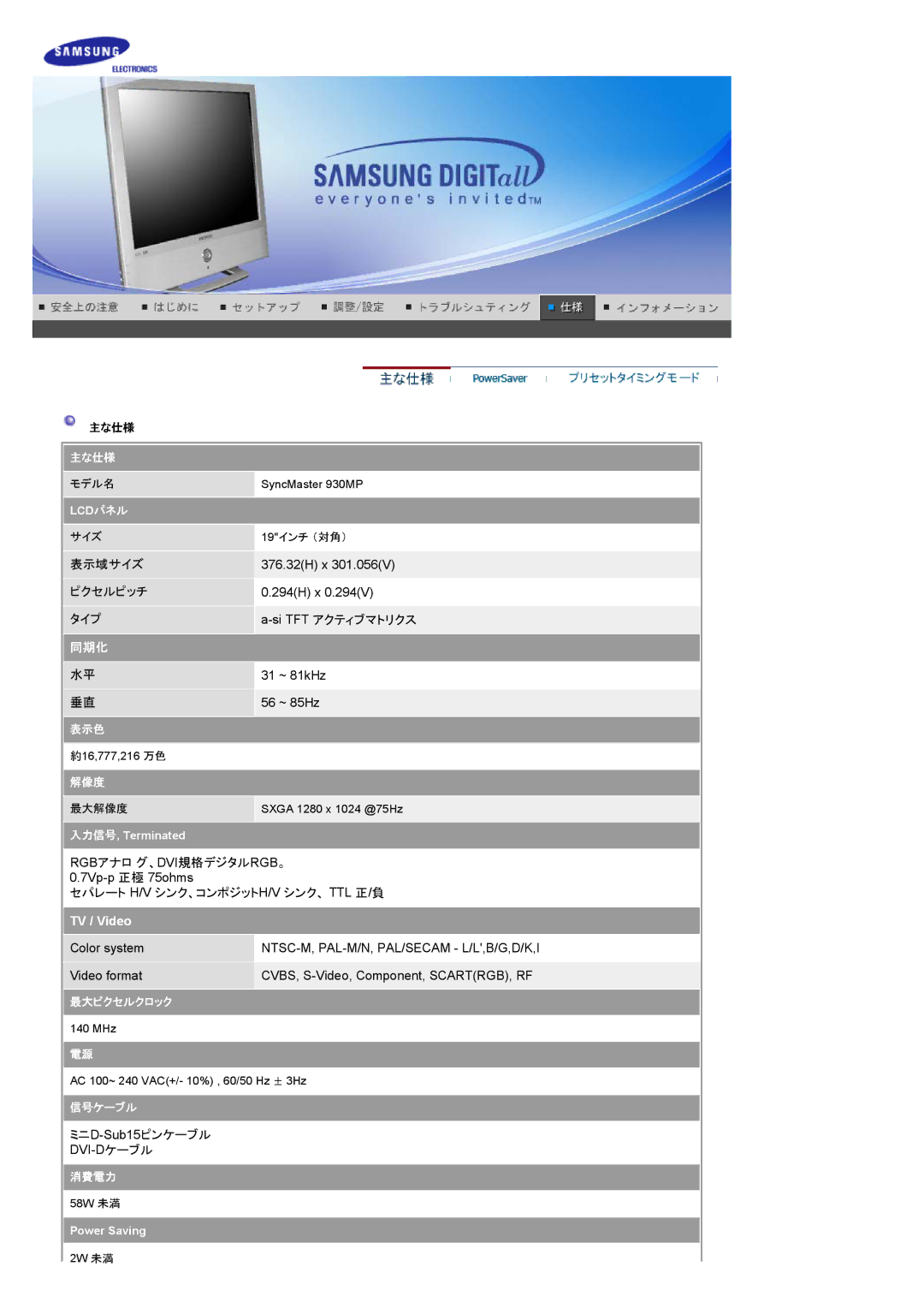 Samsung RT19FSSSV/XSJ, RT19FSSS/XSJ manual 同期化 