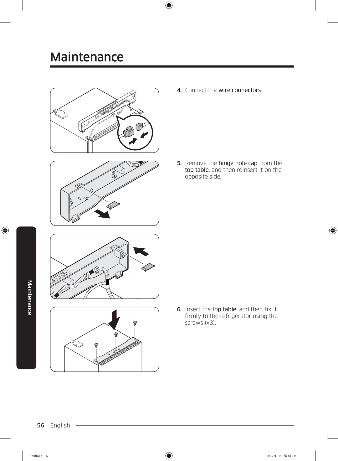 Samsung RT21M6211SG/ME manual Maintenance 