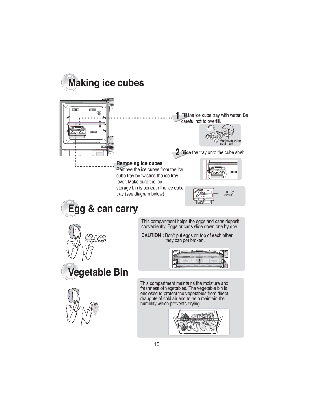 Samsung RT22DASS1/XEH, RT25DASW1/XEH, RT25DASS1/XEH, RT22DASW1/XEH manual 