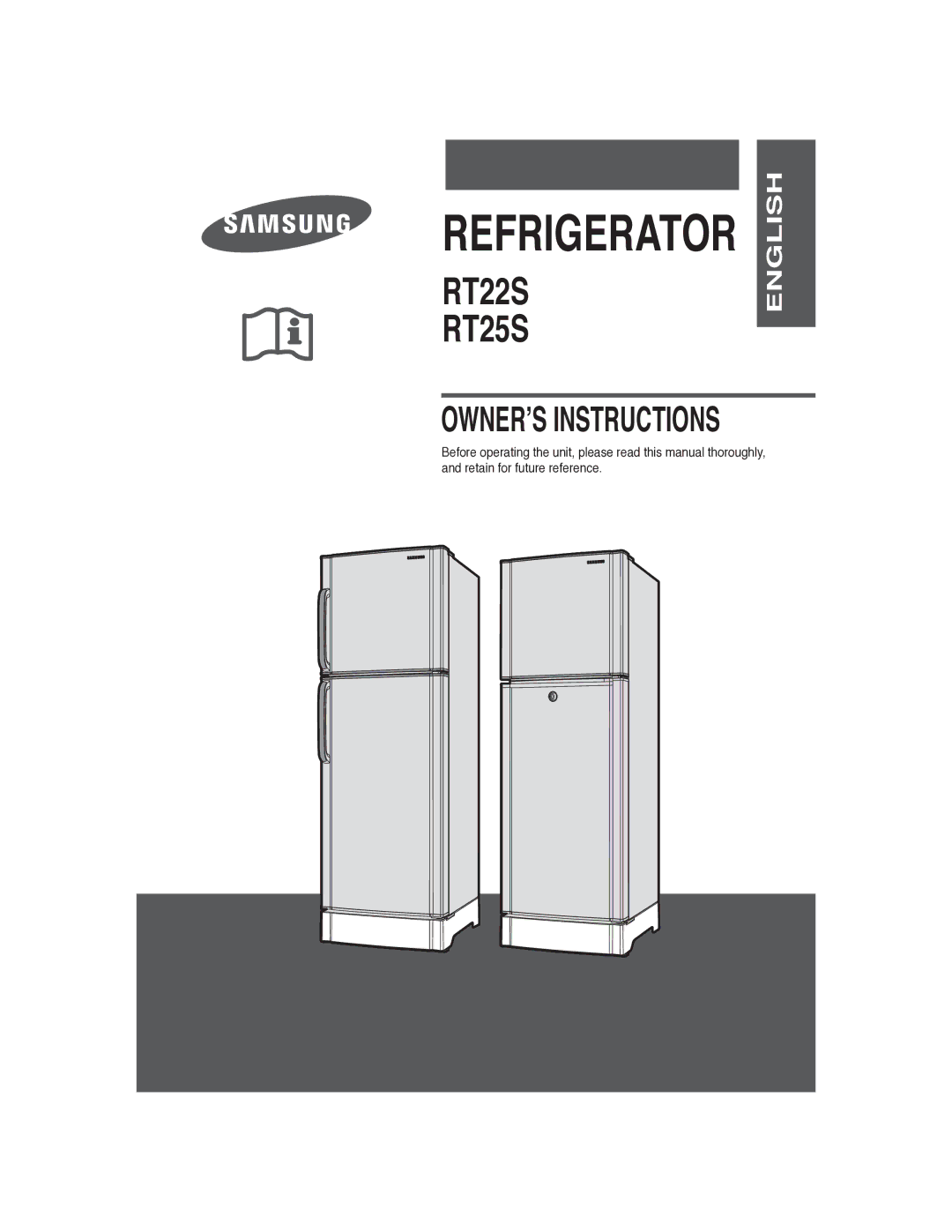 Samsung RT22S manual 55,*5$725 