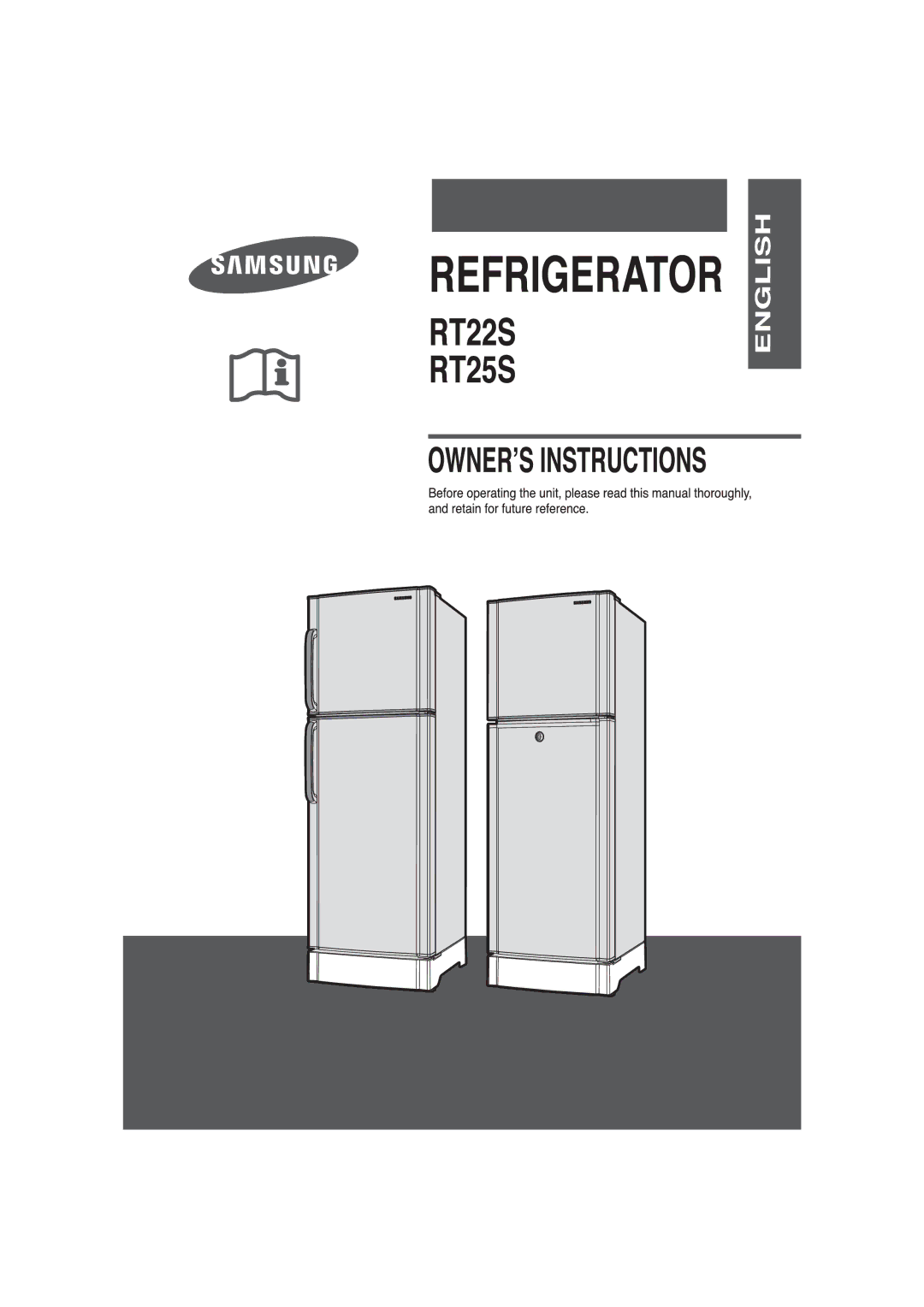 Samsung RT22SASW2/XEH, RT22SASS2/XEH, RT25SASS2/XEH, RT22SASS1/XEH, RT25SASS1/XEH manual 