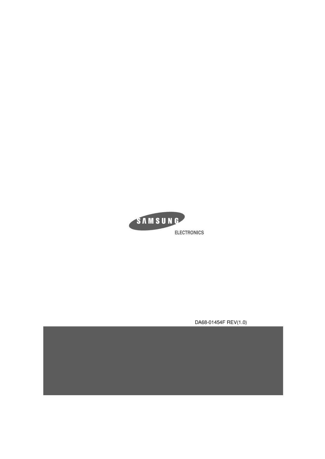 Samsung RT24MGSW1/AFK, RT24MHSW1/XEP manual DA68-01454F REV1.0 