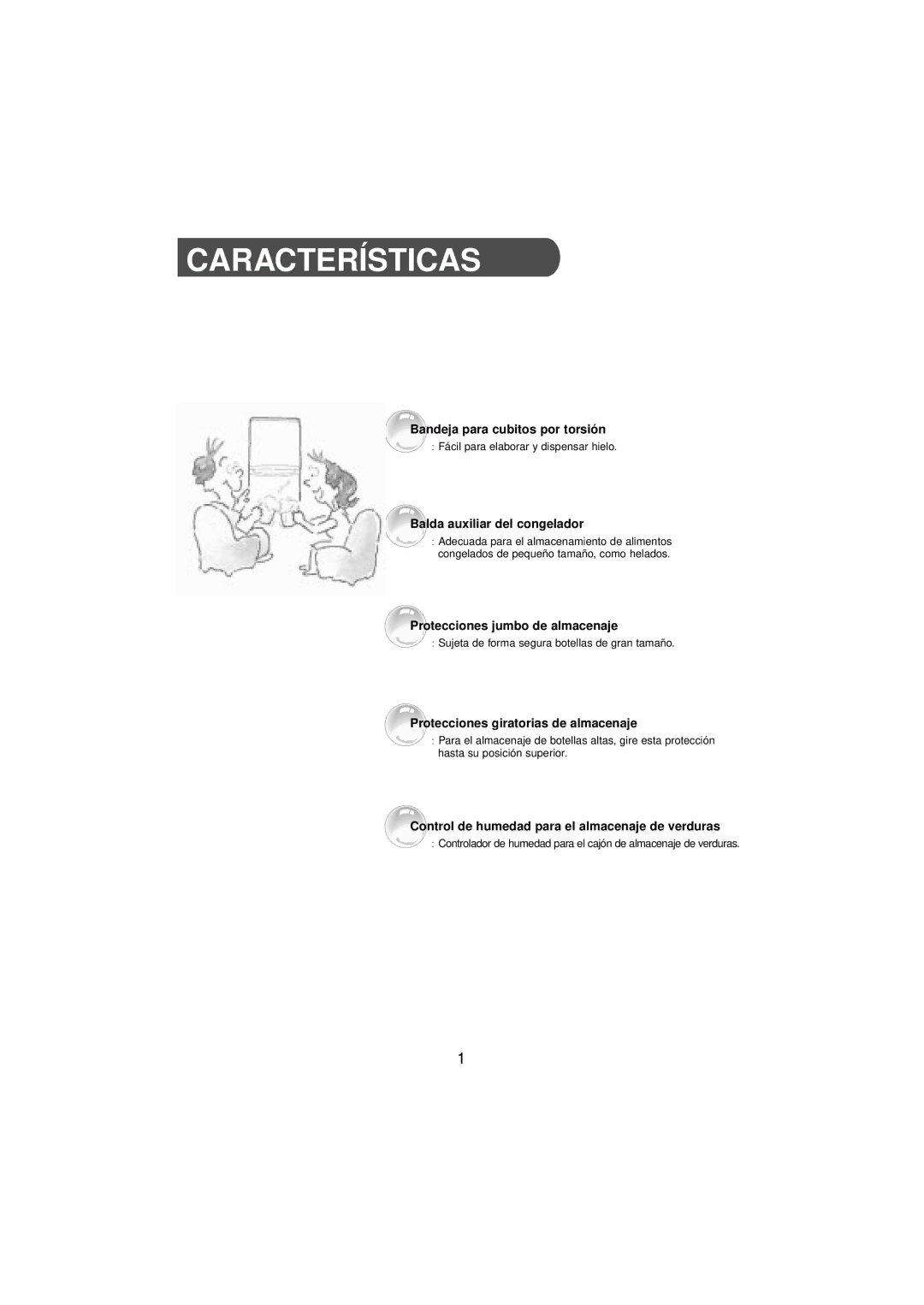 Samsung RT24MGSW1/AFK, RT24MHSW1/XEP manual Características 