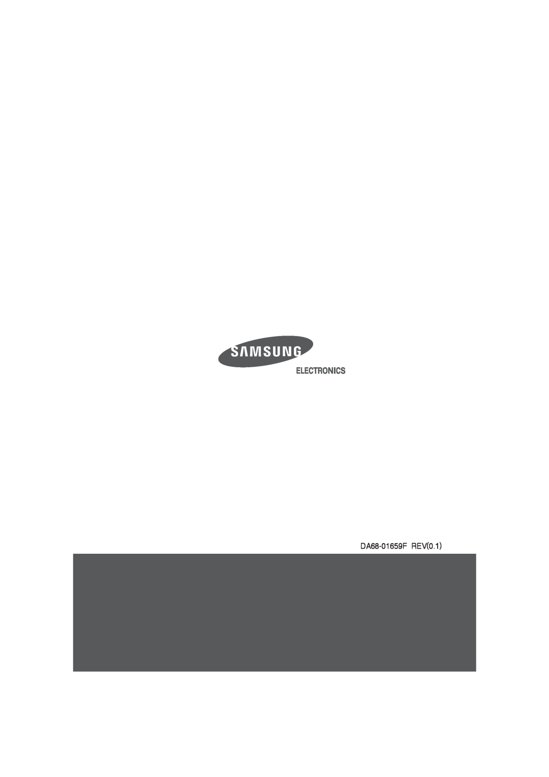 Samsung RT25S manual DA68-01659FREV0.1 
