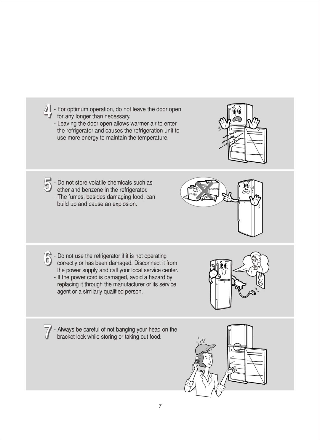 Samsung RT26, RT31 manual 