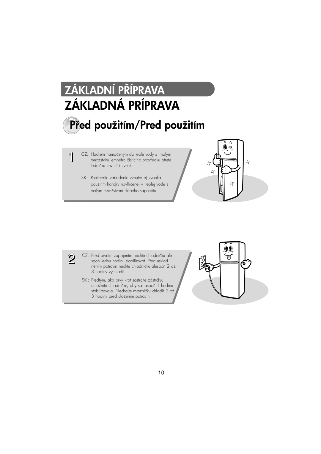 Samsung RT37MASS1/XEH, RT30MASW1/XEH manual Základní Prava, Hodiny vychladit 