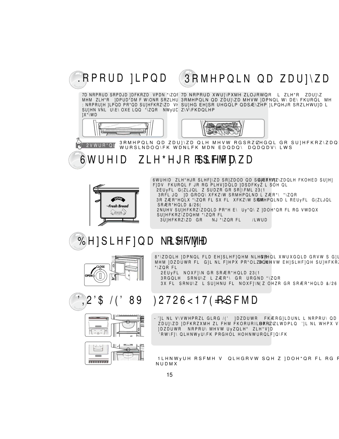 Samsung RT34DBSS1/XEH, RT37GBSS1/XEH manual RPRUDLPQD 3RMHPQLNQDZDU\ZD, RW\F\QLHNWyU\FKPRGHOLHOHNWURQLFQ\FK 