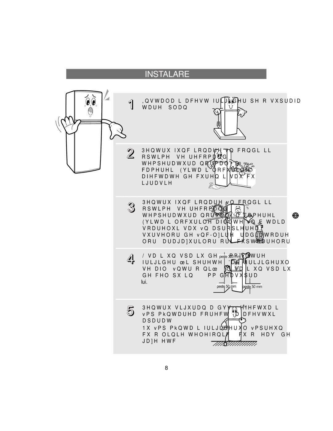 Samsung RT37GBSS1/XEH, RT34DBSS1/XEH manual Instalare 