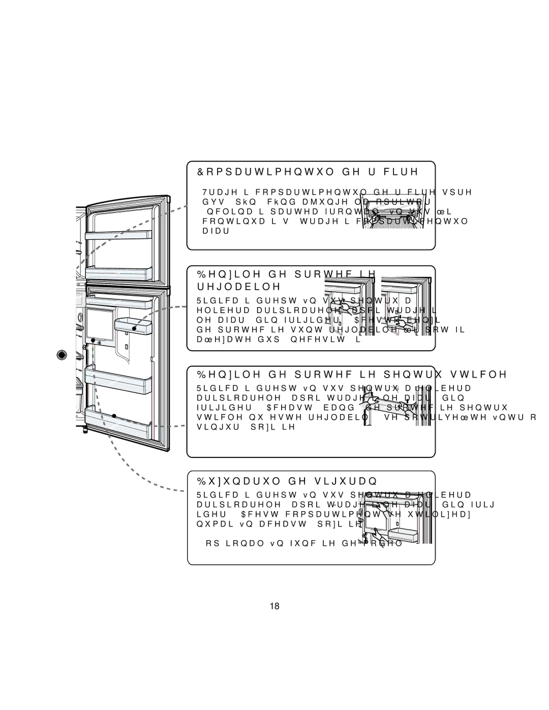 Samsung RT37GBSS1/XEH, RT34DBSS1/XEH manual HQLOHGHSURWHFĠLH Uhjodeloh 