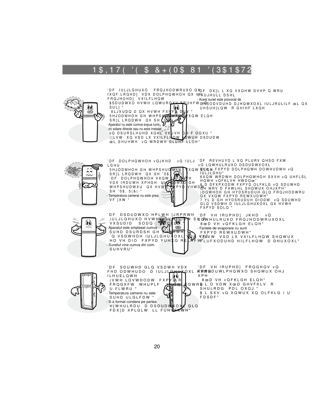 Samsung RT37GBSS1/XEH, RT34DBSS1/XEH manual Ì1$,17$&+0$813$1$725, SRLĠLRQDWHQXSHÄ5&´ 