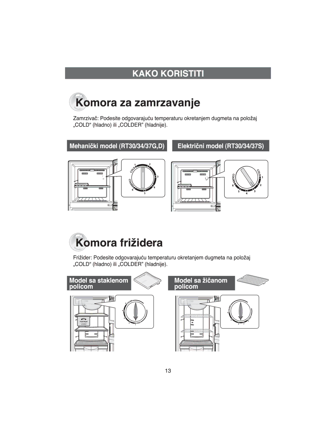 Samsung RT34DBSS1/XEH, RT37GBSS1/XEH manual 