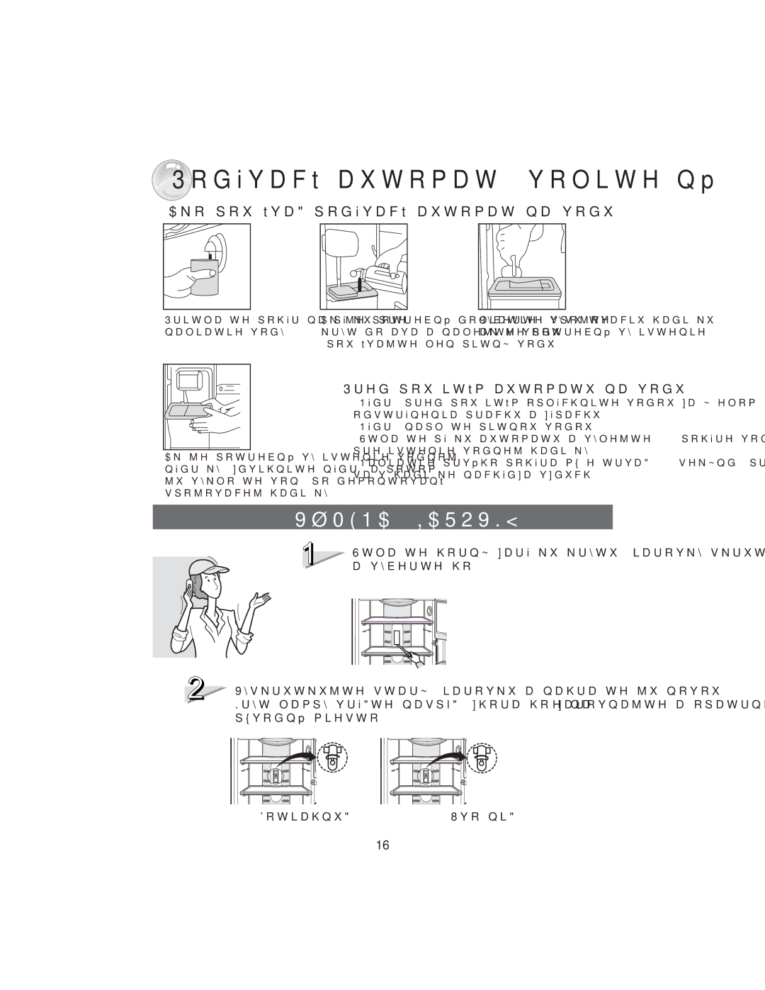 Samsung RT37GBSS1/XEH, RT34DBSS1/XEH manual 9é01$ä,$529, 1iGUåQDSOĖWHSLWQRXYRGRX 