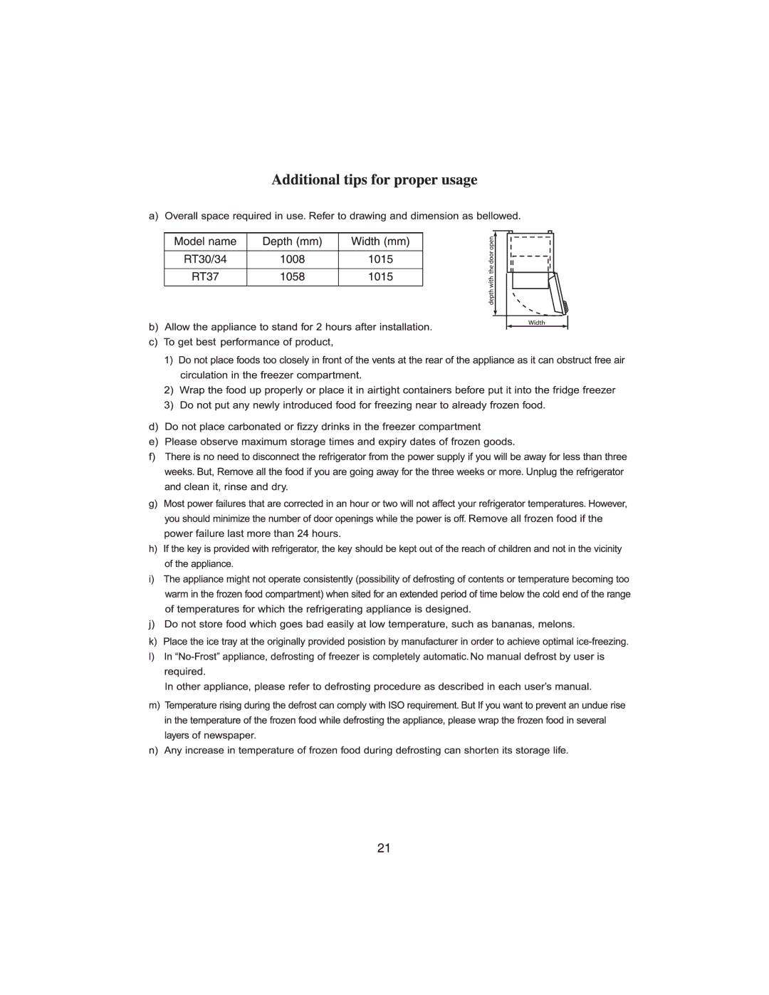 Samsung RT34DBSS1/XEH, RT37GBSS1/XEH manual 