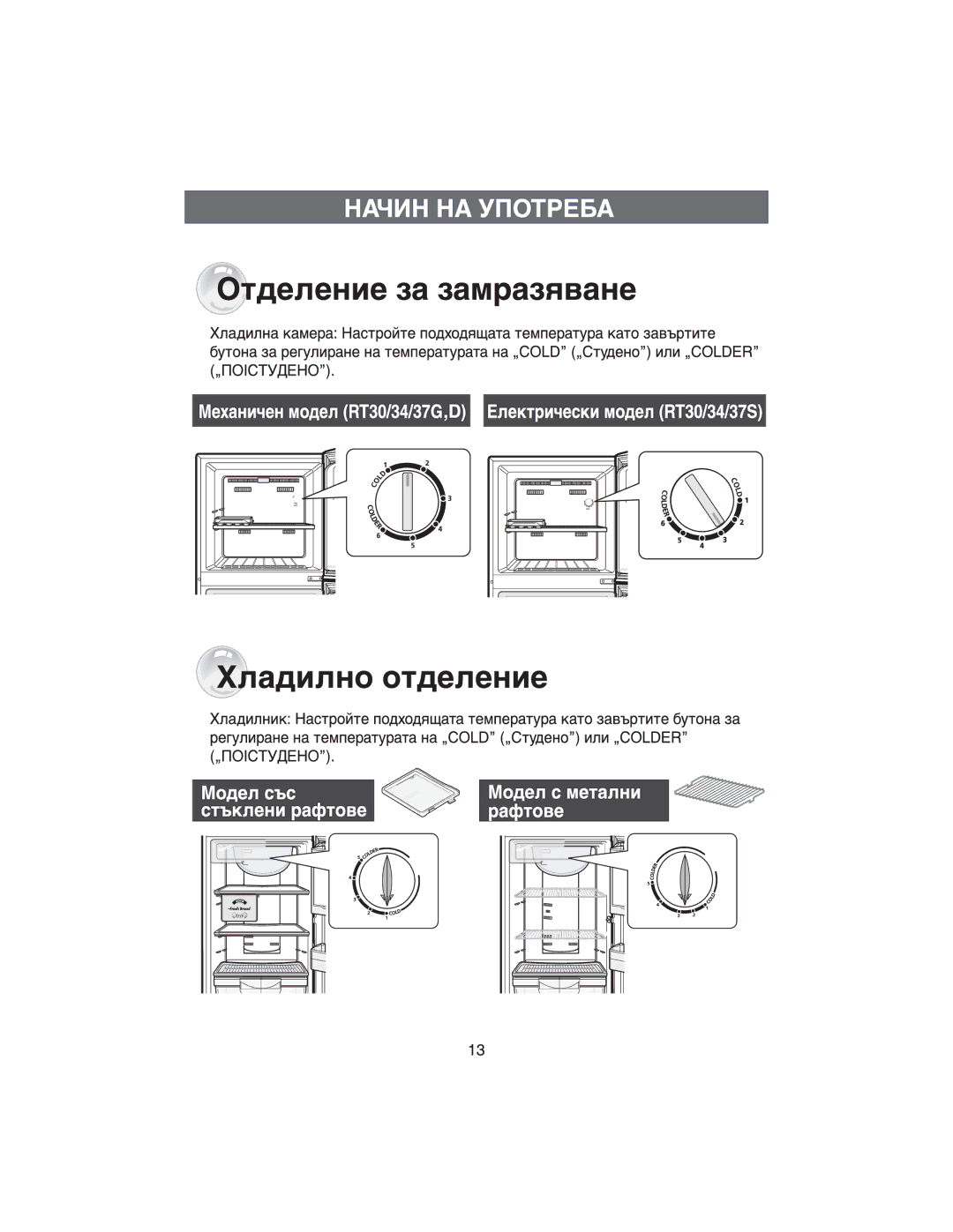 Samsung RT34DBSS1/XEH, RT37GBSS1/XEH manual 