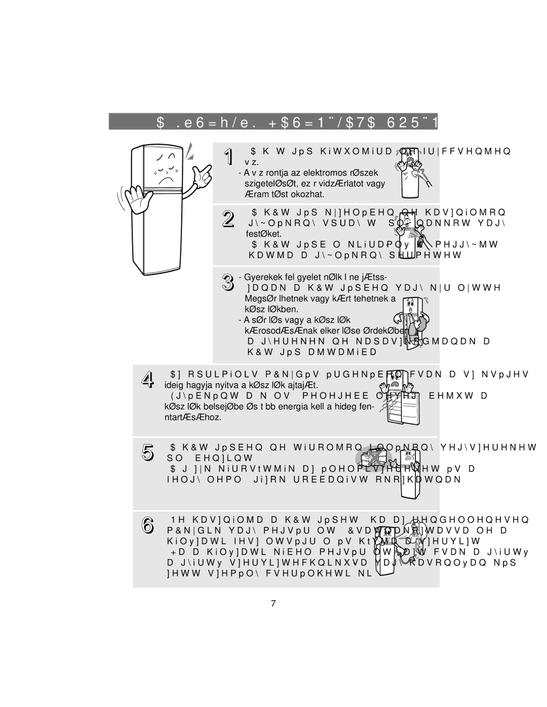 Samsung RT34DBSS1/XEH, RT37GBSS1/XEH manual $.e6=h/e.+$6=1È/$7$625È1, $KWĘJpSKiWXOMiUDQHIUFFVHQMHQ víz 