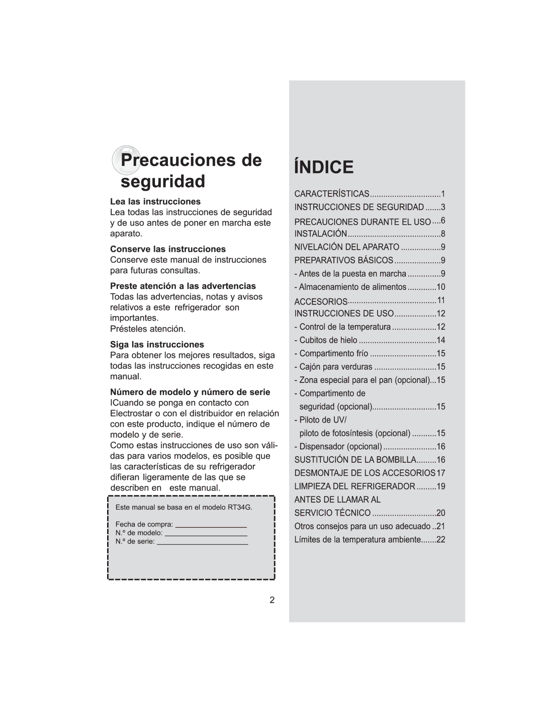 Samsung RT34GCSW1/XES, RT34GCSW1/XEP, RT37GCSW1/XES manual 