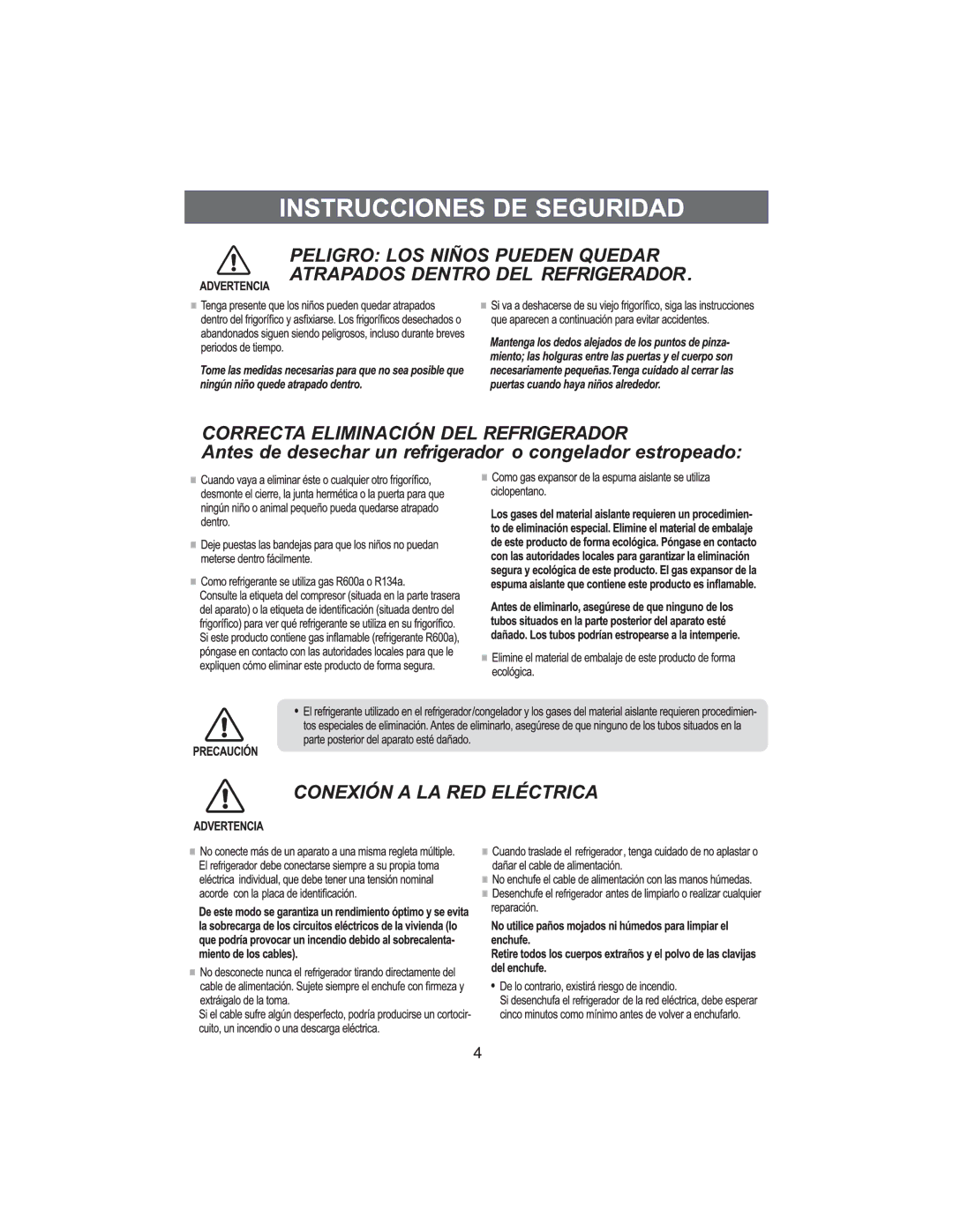 Samsung RT37GCSW1/XES, RT34GCSW1/XES, RT34GCSW1/XEP manual 