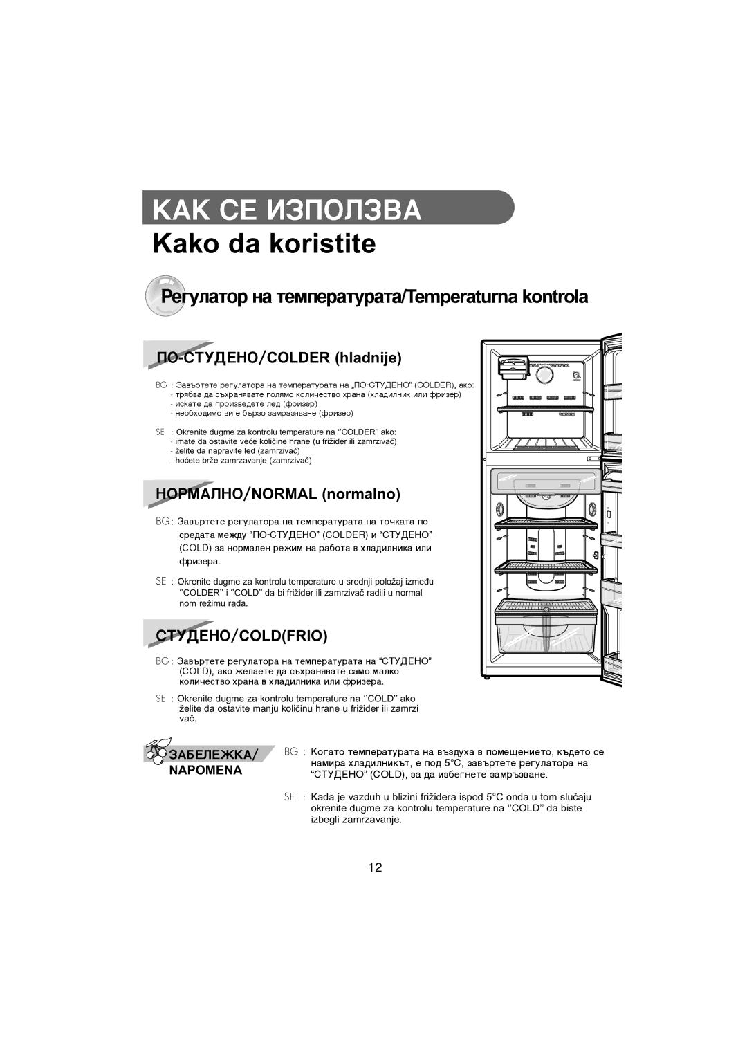 Samsung RT30VASS2/BUL, RT34MASW1/XEF, RT34MASS1/XET, RT30MASW1/XEH, RT34MASW1/AIE ÁÄÅÖãÖÜäÄ, Ëòí‡Úâ ‰‡ Ôóëá‚Â‰Âúâ Îâ‰ Ùëáâ 