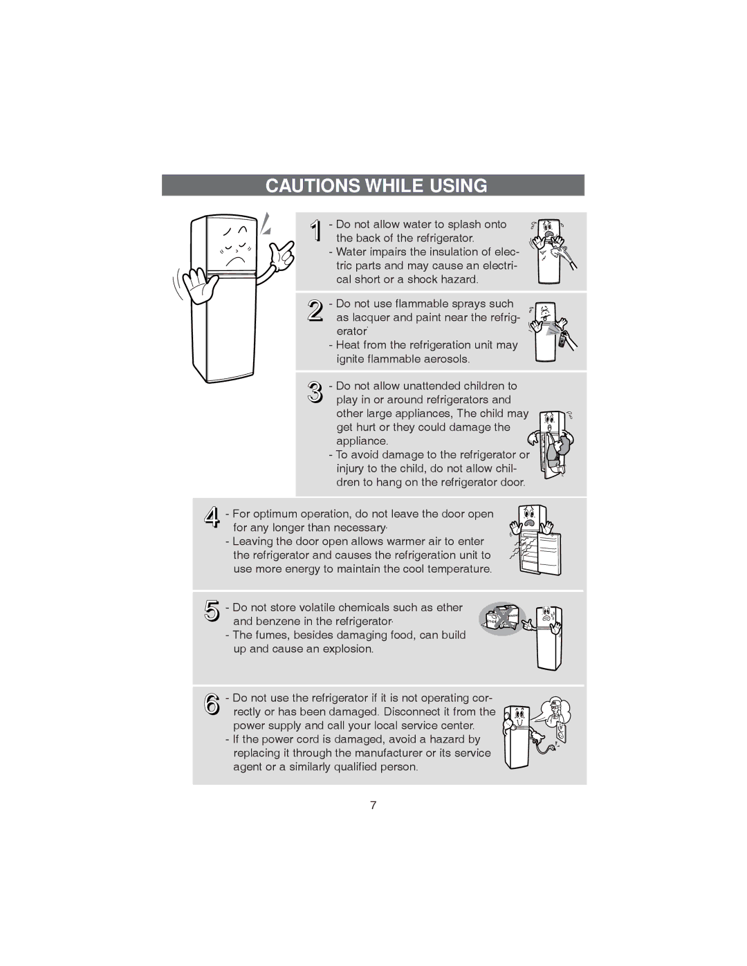 Samsung RT37D, RT34G, RT37G, RT37S, RT30G, RT30S, RT34S, RT34D, RT30D manual 