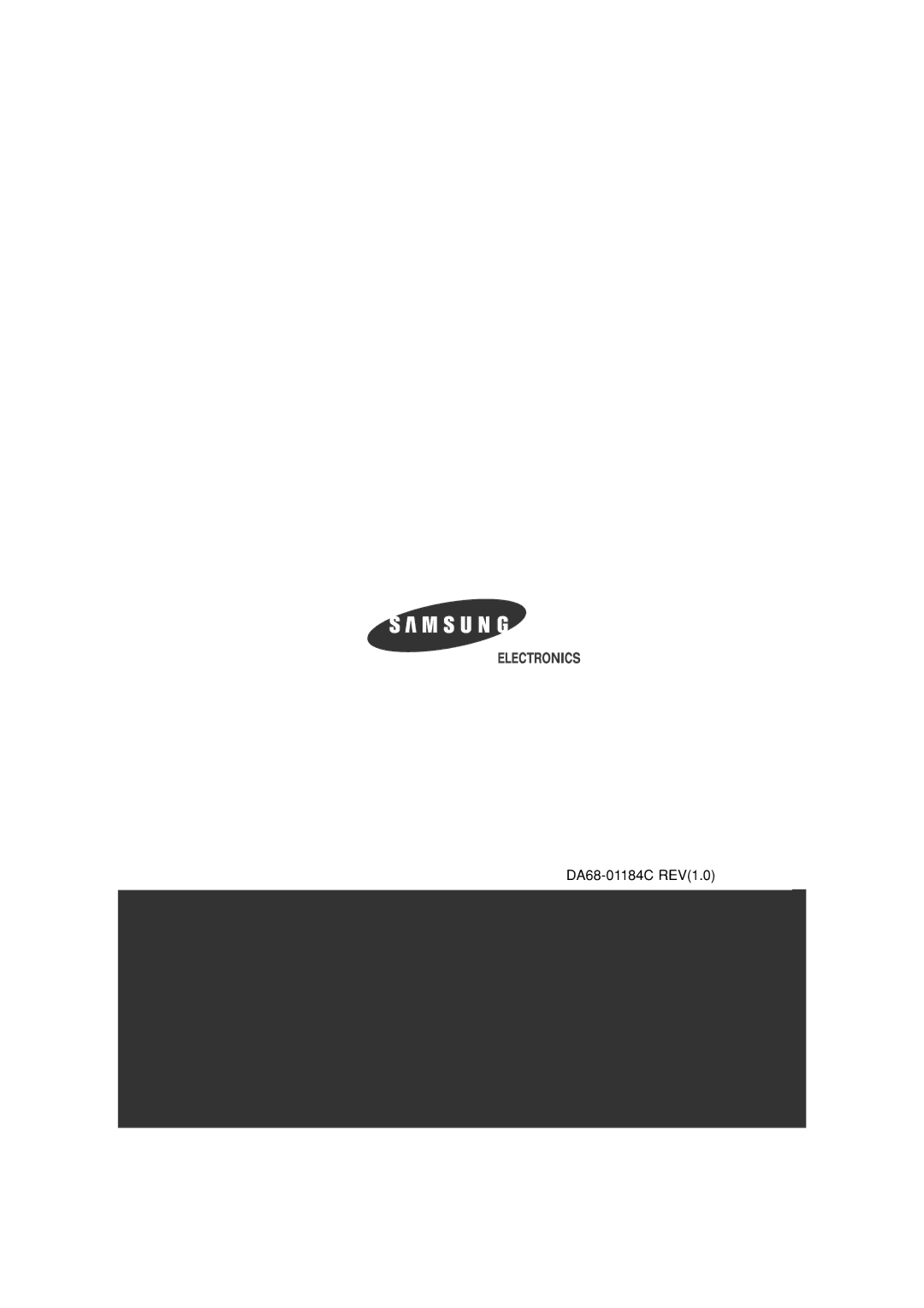 Samsung RT34MBSW1/TEX, RT37MBMG1/XEK, RT37MBSS1/BWT, RT37MASW1/AIE, RT25SCSS1/SUT, RT30MASW1/JUM manual DA68-01184C REV1.0 