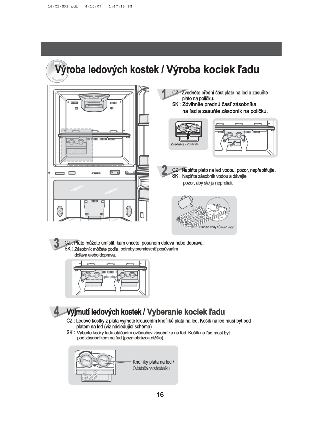 Samsung RT41MASM1/HAC, RT44MAMS1/XEF, RT45EASM1/XEF, RT44MASW1/XEF, RT41MASW1/EUR, RT44MASM1/XEF 16CZ-SK.pdf 4/10/07 14713 PM 