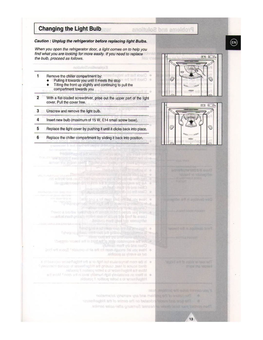 Samsung RT44MBSW1/SKZ manual 