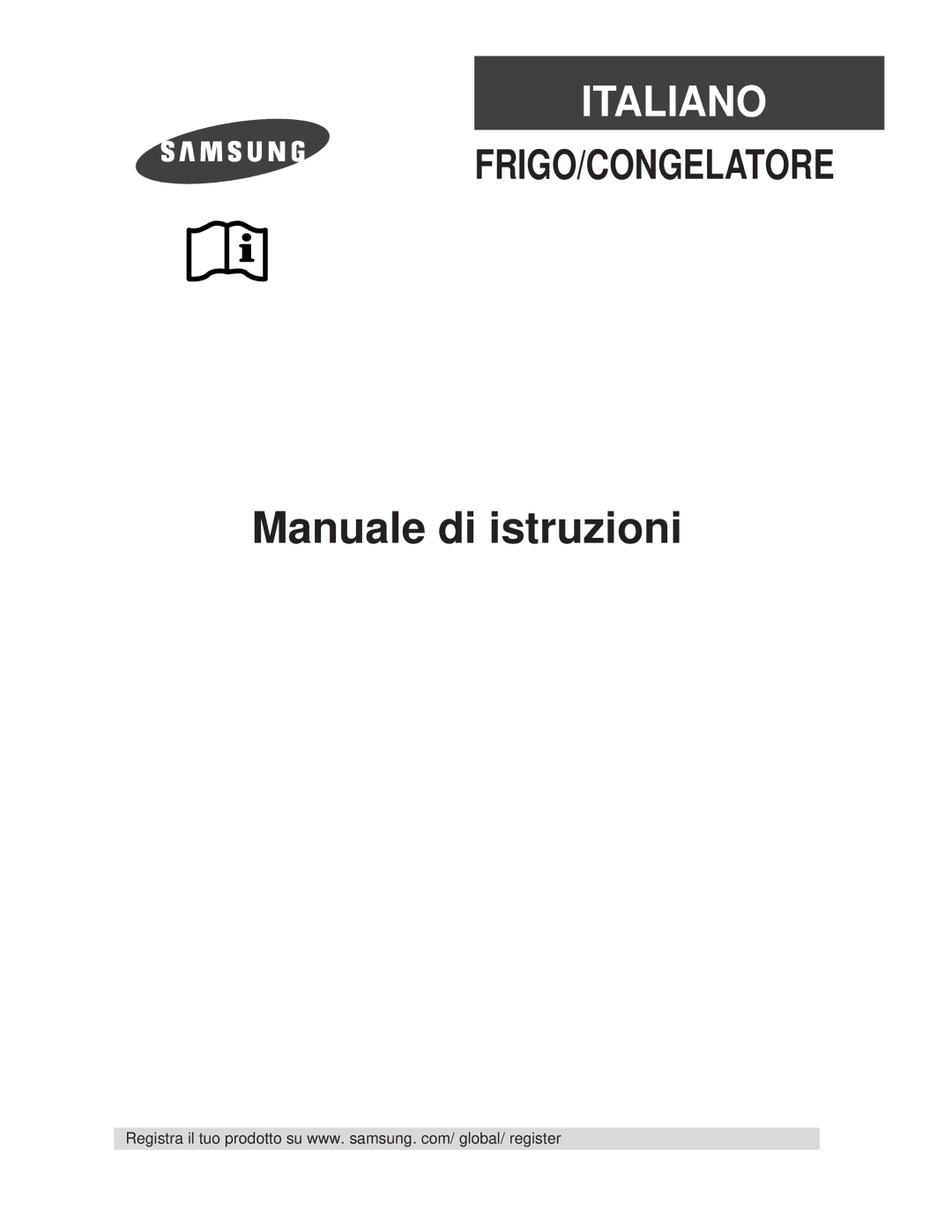 Samsung RT44MCSM1/XET manual Manuale di istruzioni 