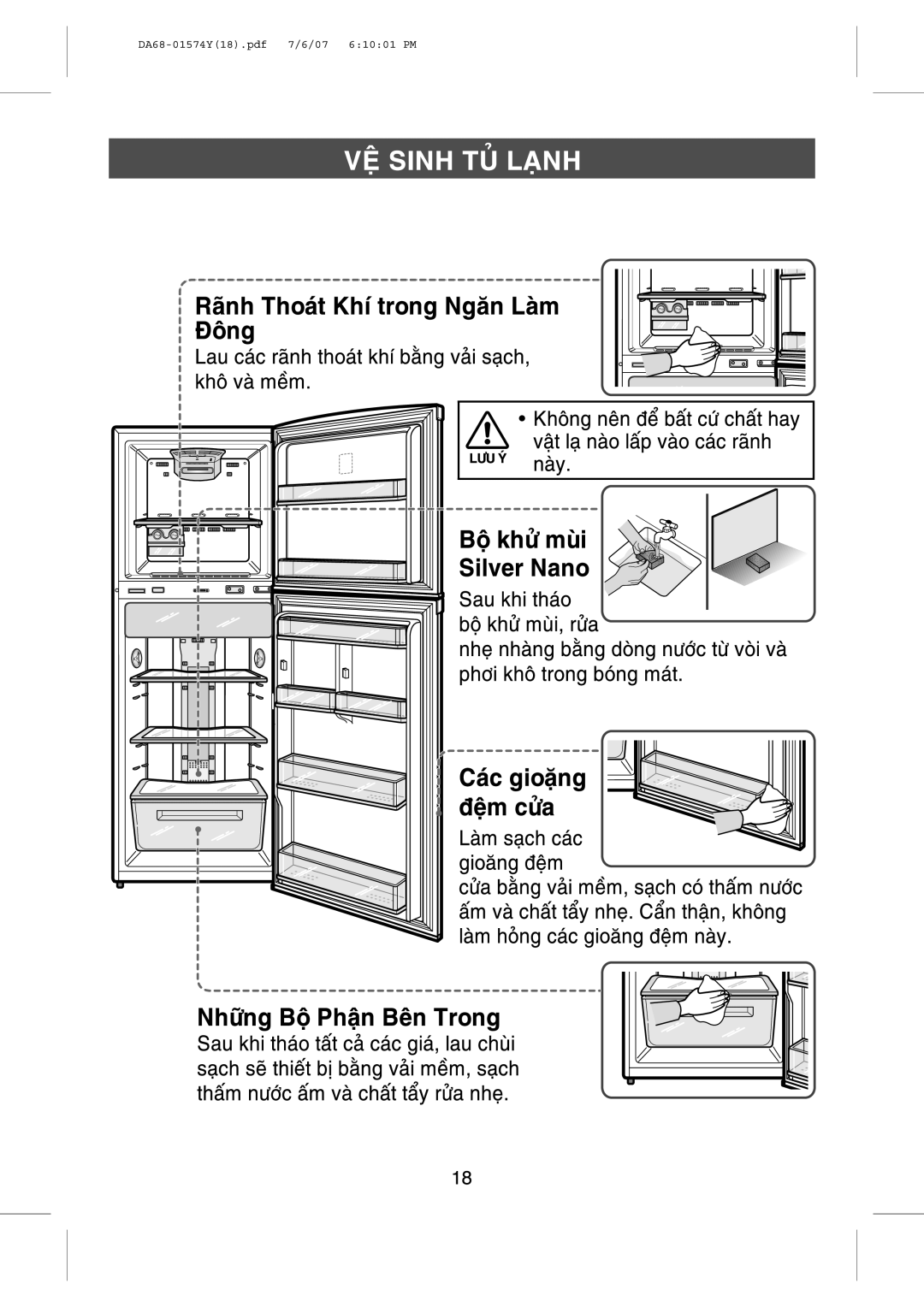 Samsung RT41MASM1/XSV, RT45MASM1/XSV manual 