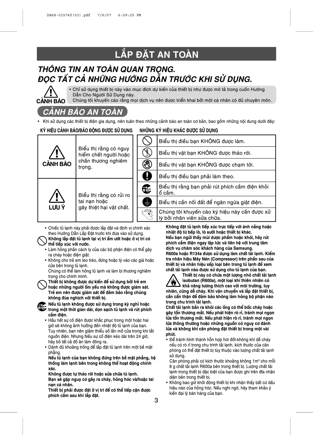 Samsung RT45MASM1/XSV, RT41MASM1/XSV manual 