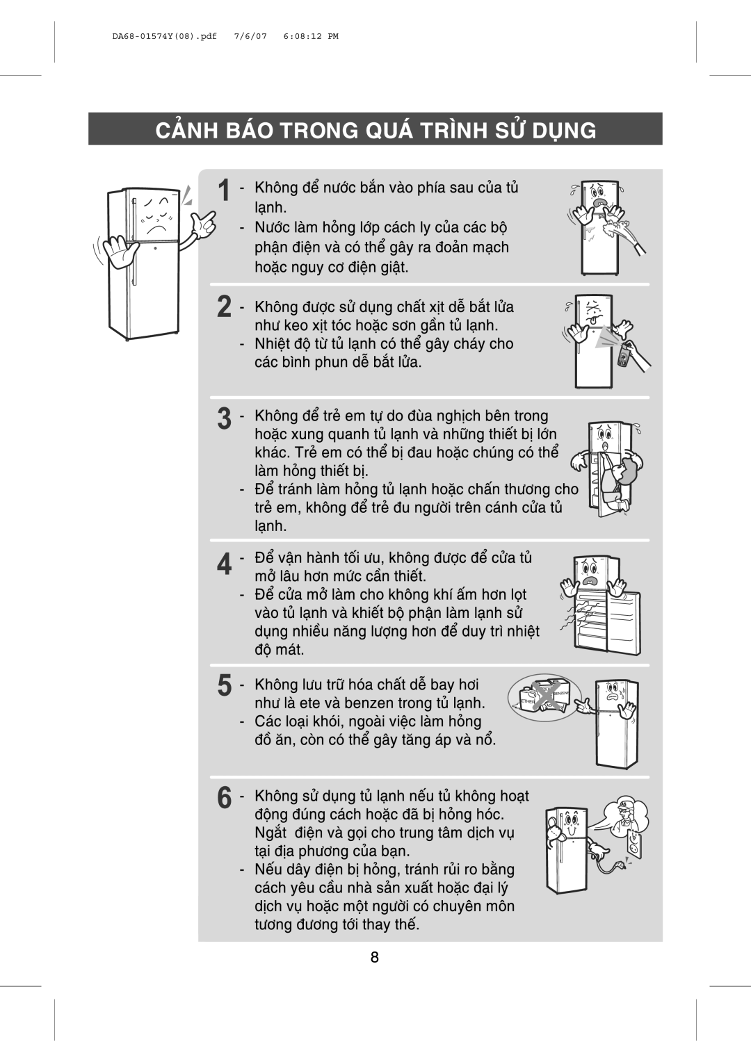 Samsung RT41MASM1/XSV, RT45MASM1/XSV manual 